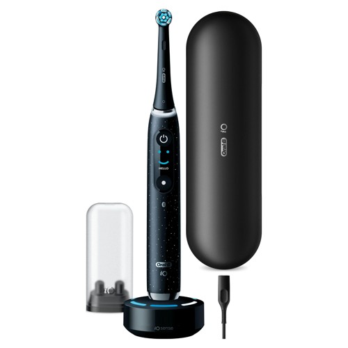 ORAL-B iO 10 Elektrische Zahnbürste Cosmic Black , Reinigungstechnologie: Mikrovibrationen 2813062