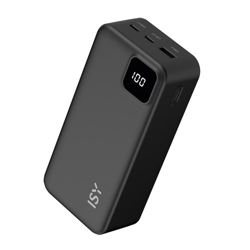 ISY IPP-27000 Powerbank 27000 mAh Schwarz 2955919