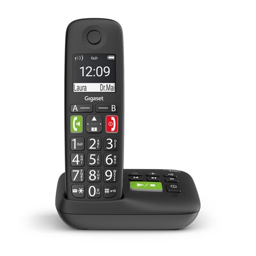 GIGASET E290A schnurloses DECT-Telefon mit Anrufbeantworter 2560102