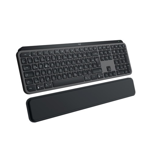 LOGITECH MX Keys S Plus für Windows PC, Linux, Chrome, Mac, Handballenauflage, Tastatur, Sonstiges, kabellos, Graphite 2877413