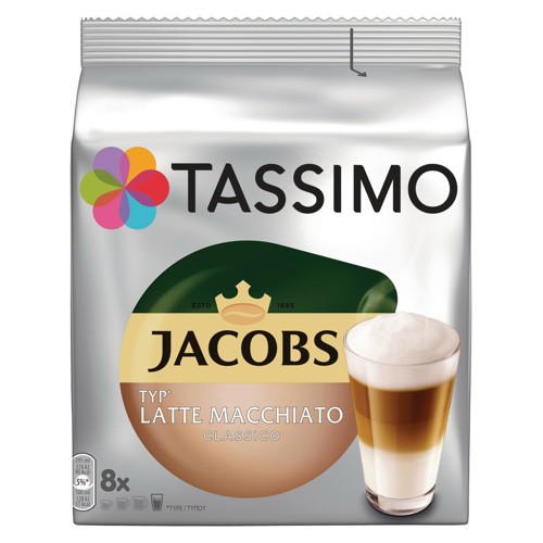 TASSIMO 4031649 Latte Macchiato Classico Kaffeekapseln (Tassimo) 2190342