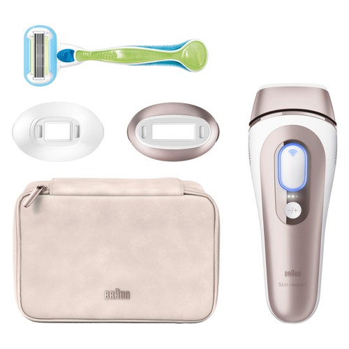 BRAUN PL7147 Smart IPL Skin i-expert Haarentfernung Weiß/Rosegold 2921634