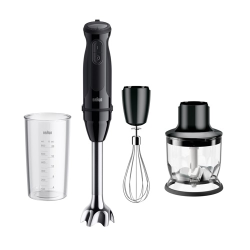 BRAUN MultiQuick 5 MQ 50202M, leistungsstarker Pürierstab mit Zubehör-Set, 21 Geschwindigkeiten, Turbofunktion, 2942410