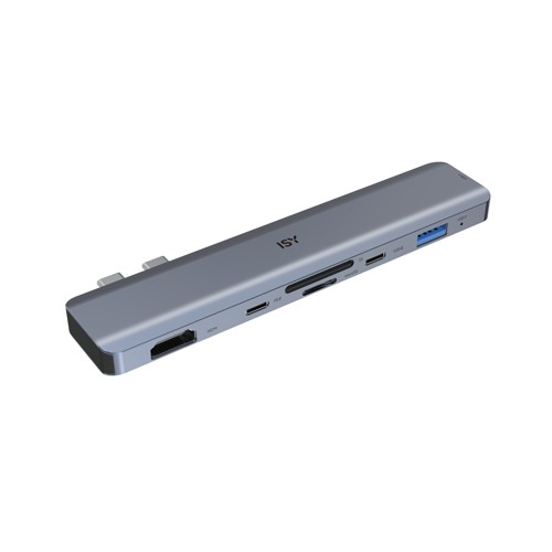 ISY IAD 1021-1 Multiport - Adapter, Silber 2871316