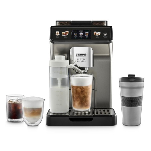 DELONGHI Eletta Explore Cold Brew ECAM450.86.T - über 50 heiße und kalte Rezepte, 4 Benutzerprofile, einfache Bedienung, 2855886