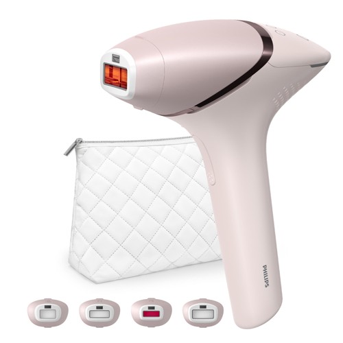 PHILIPS Lumea IPL S9000 BRI957/00 seidig glatte Haut Haarentfernung Rosa 2716510