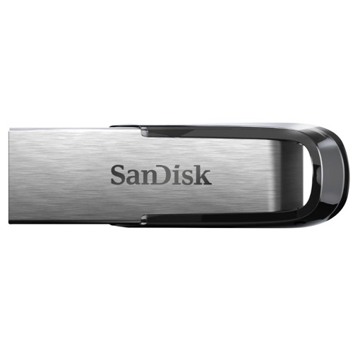 SANDISK Ultra Flair USB-Stick, 64 GB, 150 MB/s, Schwarz/Silber 2059324