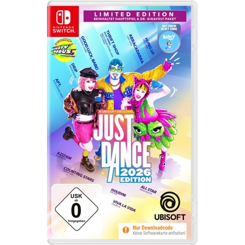 Just Dance 2026 Limited Edition (Code in a box) Exklusiv - (Nintendo Switch) 3007154