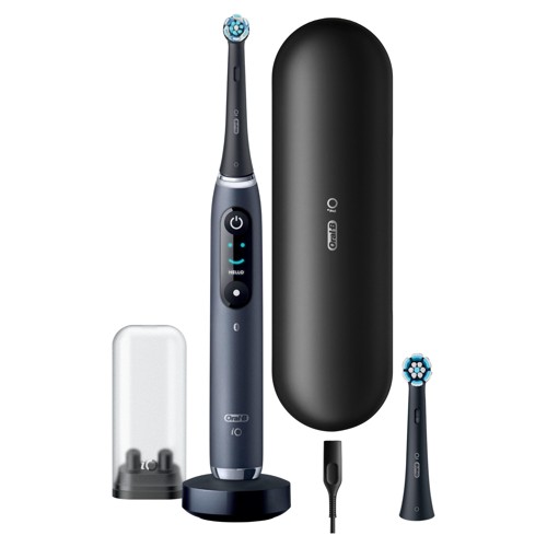 ORAL-B iO 9N Elektrische Zahnbürste Black onyx, Reinigungstechnologie: Mikrovibrationen 2813053
