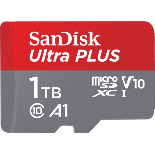 SANDISK Ultra® PLUS microSDXC™‐UHS‐I‐Karte, Micro-SDXC Speicherkarte, 1 TB, 160 MB/s 2835200