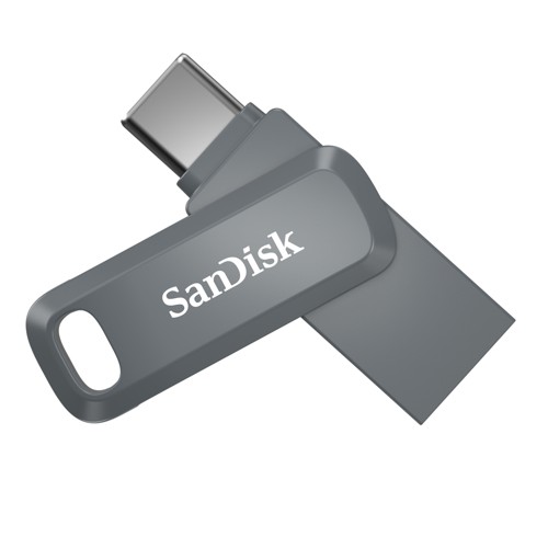 SANDISK Ultra® Dual Drive Go USB Type-C™ USB-Stick, 256 GB, 400 MB/s, Dunkelgrau 2982110