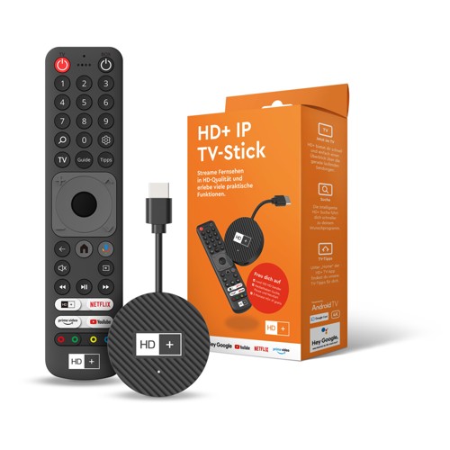 HDPLUS HD+ IP TV-Stick 32 GB, Schwarz 2997358