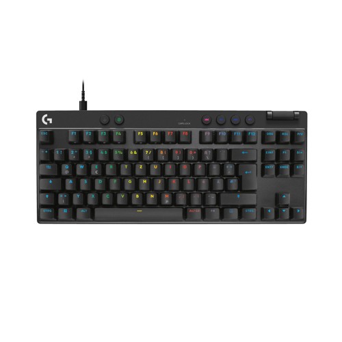 LOGITECH PRO X TKL RAPID mit magnetischen Analogschaltern, Gaming-Tastatur, kabelgebunden, Black 2981199