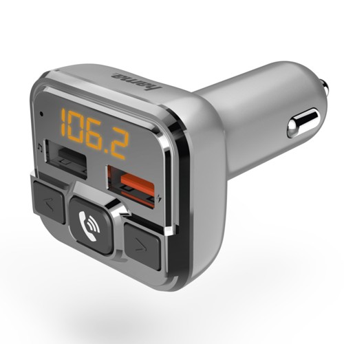 HAMA Bluetooth + Freisprechfunktion FM-Transmitter 2674647