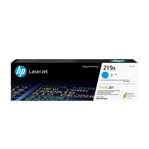 HP 219A Original LaserJet-Tonerkartusche Cyan 2934140