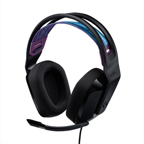 LOGITECH G335, Over-ear Gaming Headset Schwarz 2743971