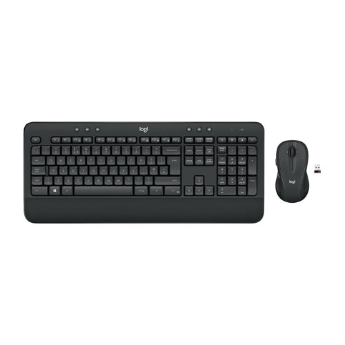 LOGITECH MK545 Advanced, Tastatur & Maus Set, kabellos, Schwarz 2399731