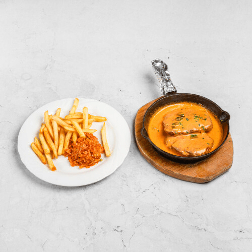 Metaxa-Schnitzel