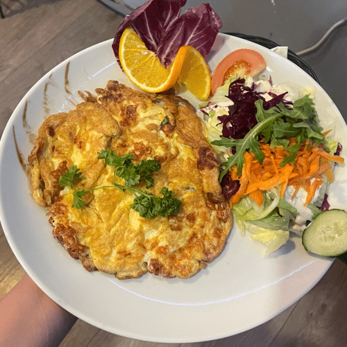 Omelette mit Käse