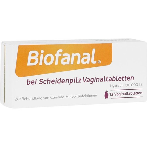 Biofanal bei Scheidenpilz Vaginaltabletten 12 Stück