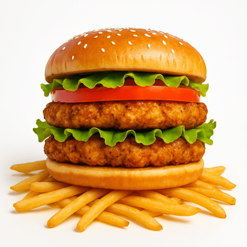 Doppelt Chicken Burger