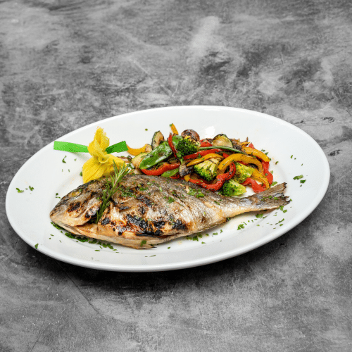 Dorade vom Grill