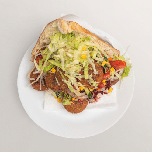 Falafel im Brot