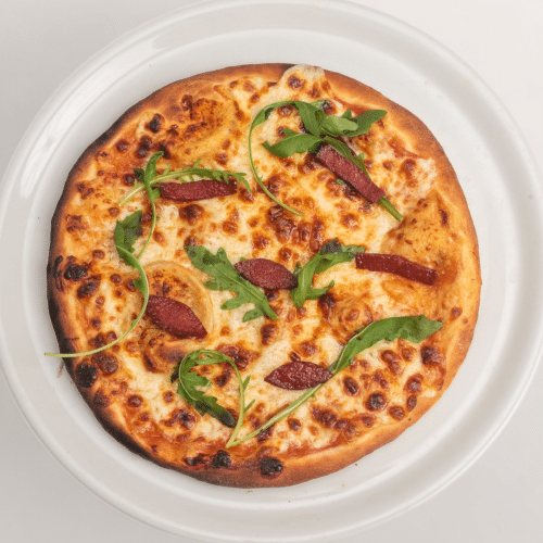 Pizza mit Sucuk