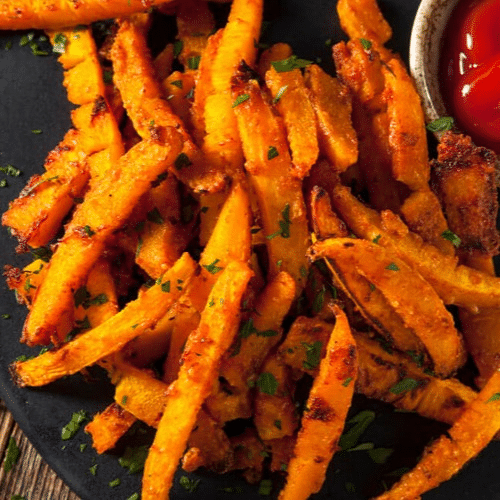Süßkartoffel Pommes