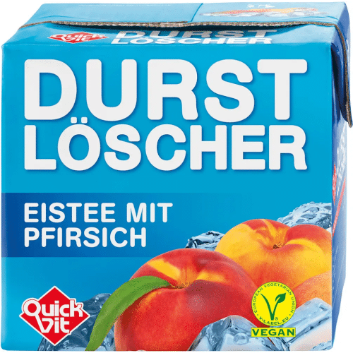 Durstlöscher Eistee Pfirsich 0,5l