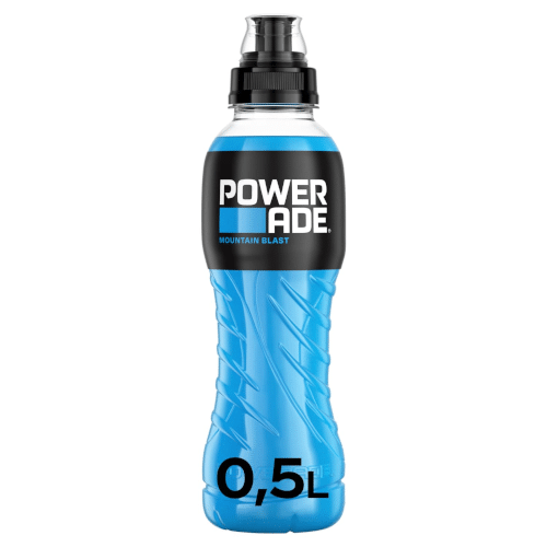 Powerade blau 0,5l (EINWEG)