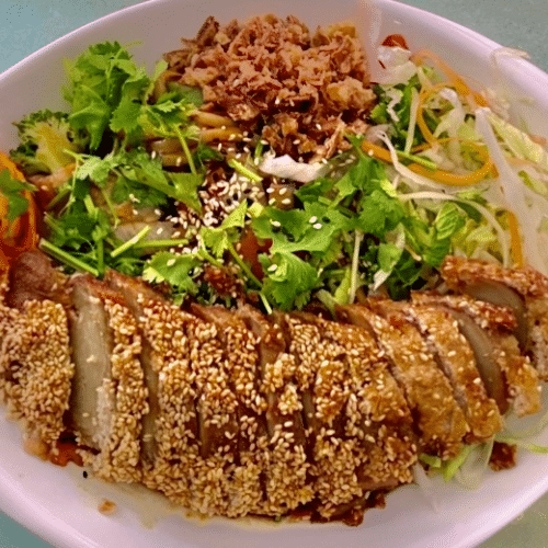 Asiatischer gemischter Salat