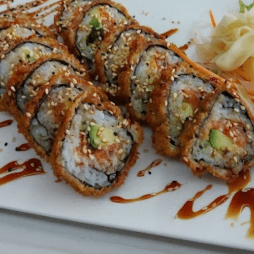 Gebackene Kiachi Special Roll