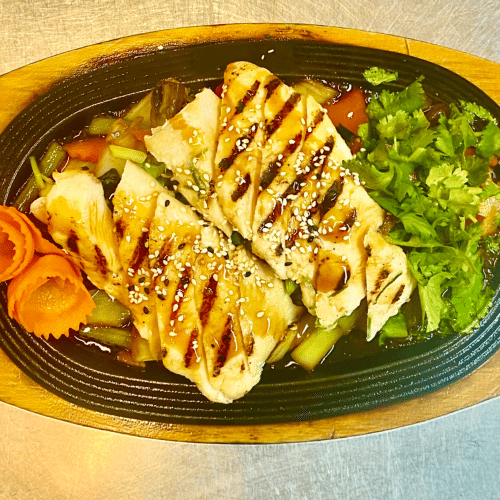Gegrillte Hähnchenbrust