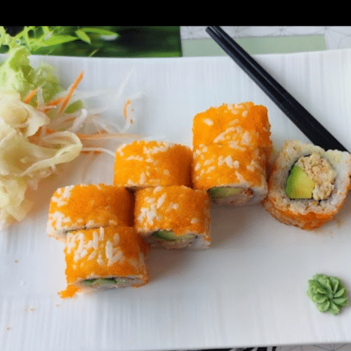 Inside Out Roll Sake Spicy (leicht scharf)