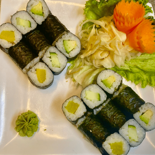 Sushi Menü M2 (vegetarisch, 18 Stück)