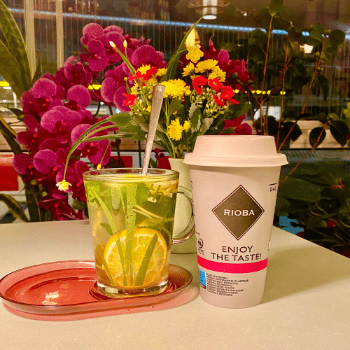 Trà Bạc Hà 0.4l ( Heißer Tee)