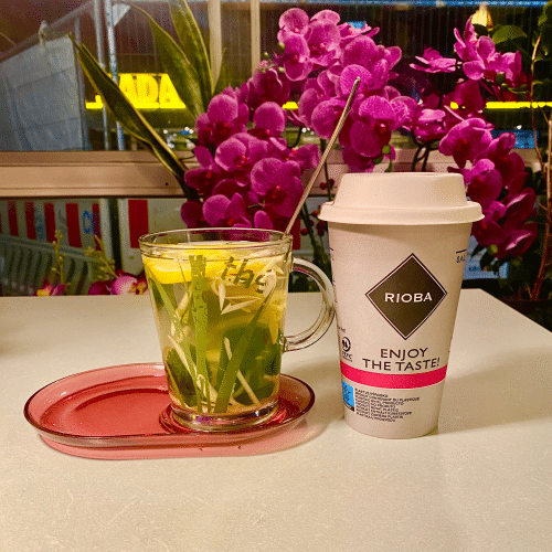 Trà Gừng Chanh sả 0.4l( Heißer Tee)