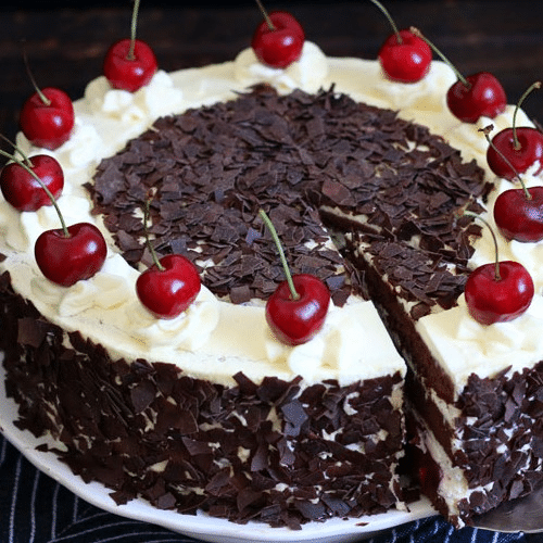 Schwarzwälder kirsch torte
