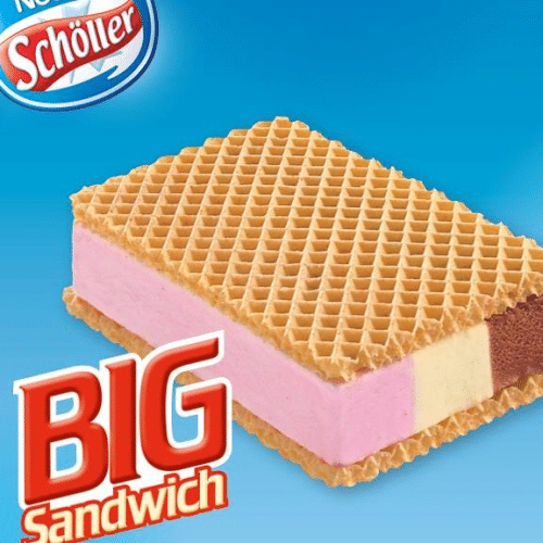 Bog eis Sandwich