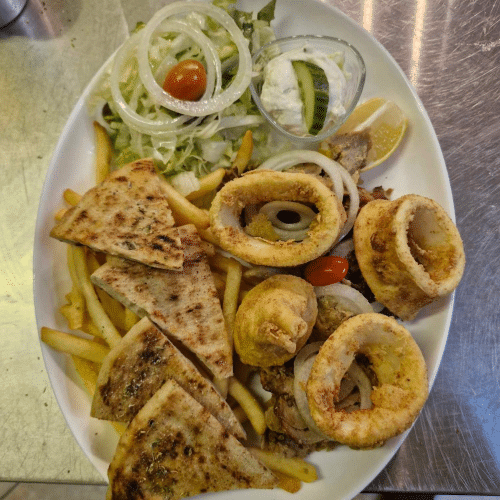 Gyros und Calamari