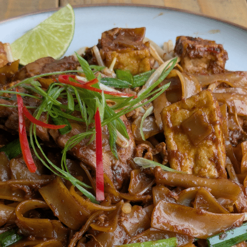 Char Kway Teow (vegan)