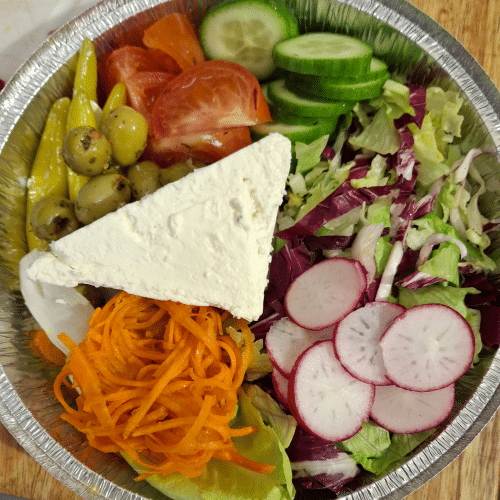 Größer gemischter Salat