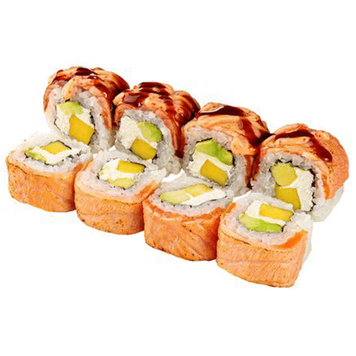 Flame Salmon Roll