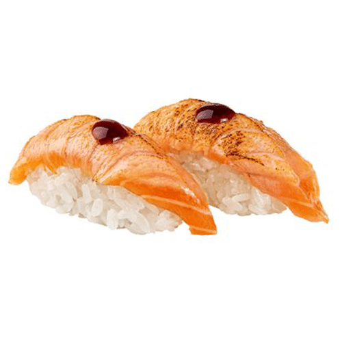 Lachs Nigiri Flambiert