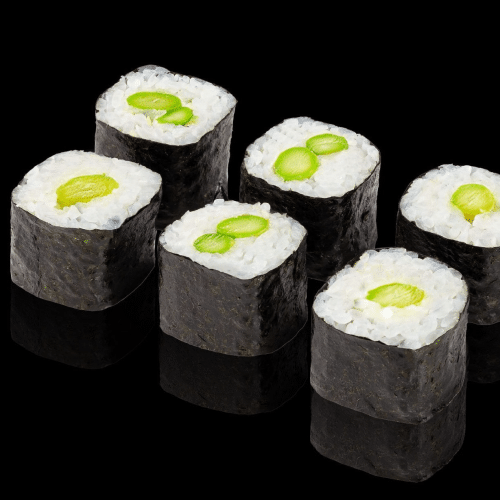 Asparagus Maki (vegan)