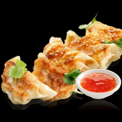 Gyoza Garnelen und Fisch (5 Stück)