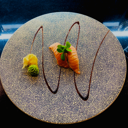 Aburi Sake Nigiri