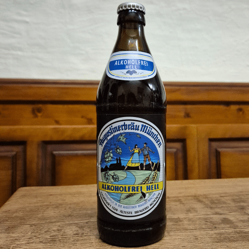 Augustiner Hell alkoholfrei 0,5l (MEHRWEG)