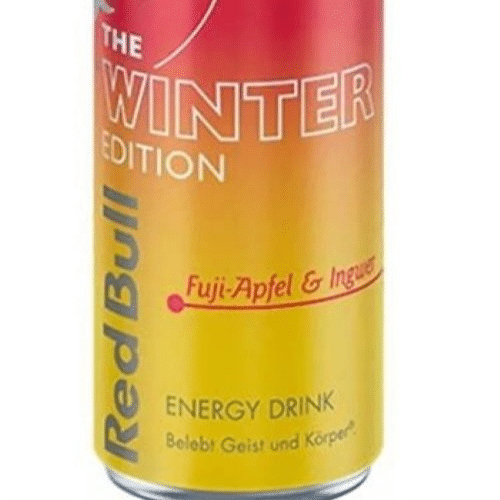 Red Bull Winter Fuji-Apfel Ingwer